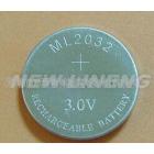 3.0V锂离子扣式可充电池